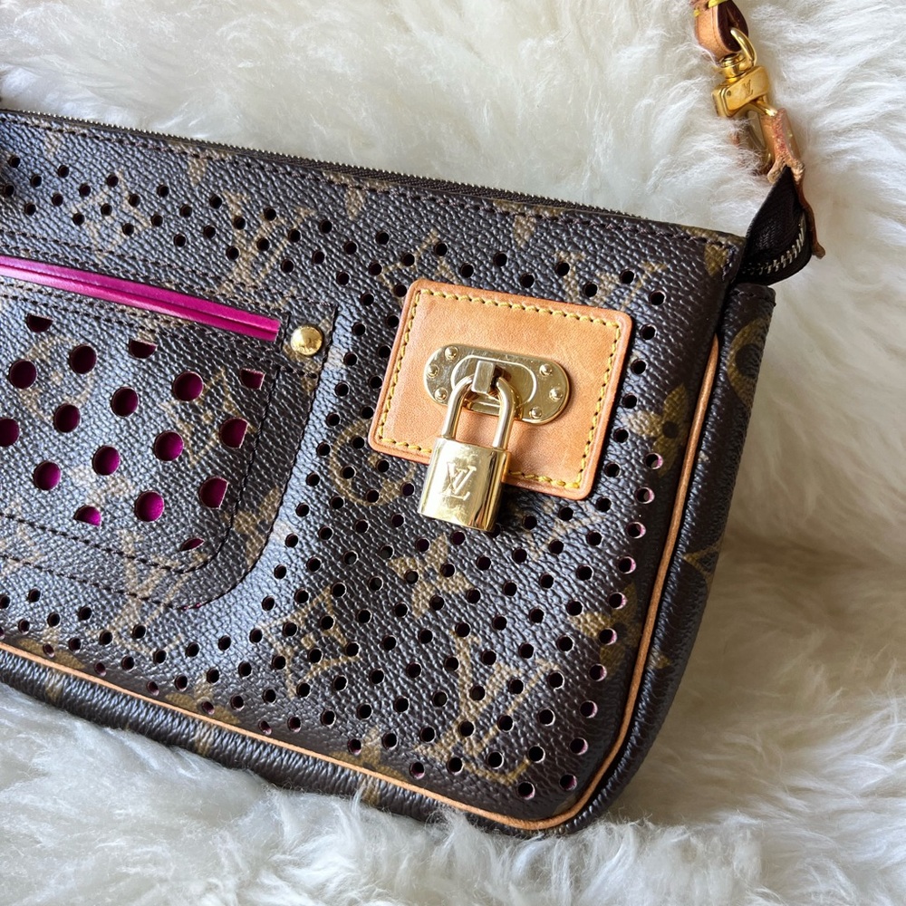 Louis Vuitton Perforated Monogram Clutch - Picture 3 of 10